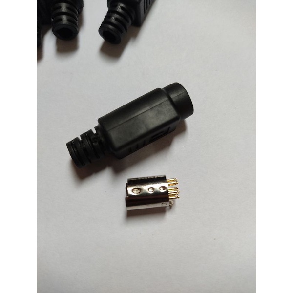 Cổng kết nối MD8, 8 chân mạ vàng