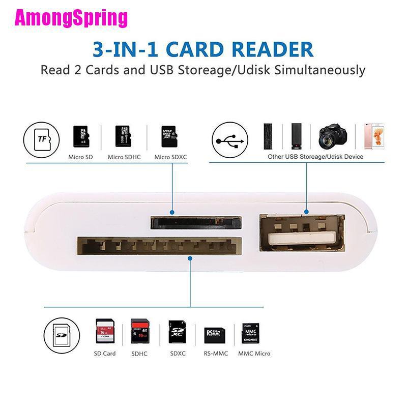 Đầu Đọc Thẻ Nhớ Micro Usb Cho Iphone Ipad