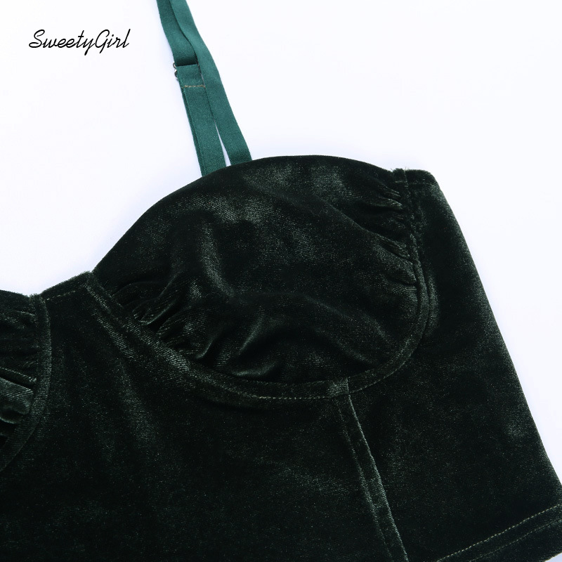 Áo Dây Nữ Cộc Tay Cổ Chữ V Quyến Rũ