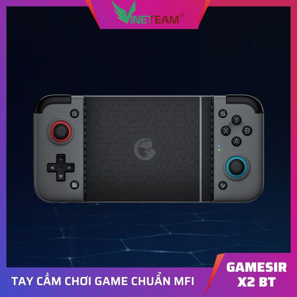 Tay cầm chơi game Gamesir X2 Bluetooth - Hỗ trợ đa nền tảng Android/IOS đạt MFI hàng chính hãng -DC4614