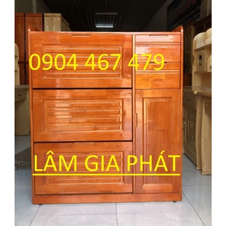 Tủ giày dép gỗ thông - mẫu tủ giày thông minh mới