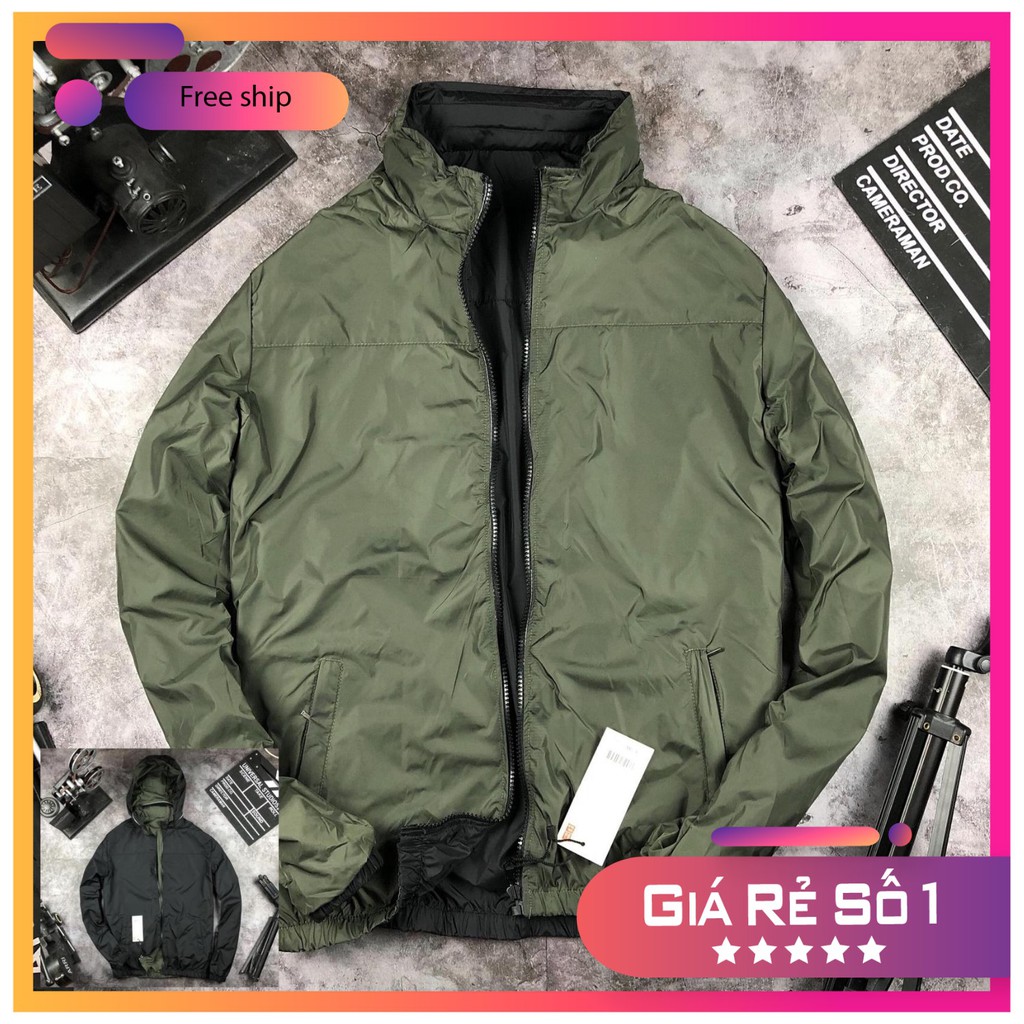 Áo khoác Gió 2 mặt HKB 2 lớp chống nước, áo nam nữ mặc đôi, đội nhóm | BigBuy360 - bigbuy360.vn