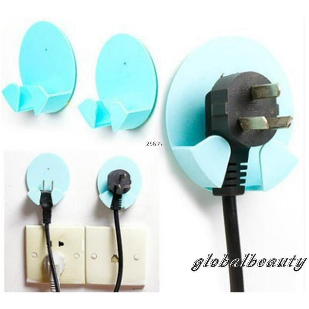 Giá nhựa gắn tường treo ổ cắm điện tiện dụng