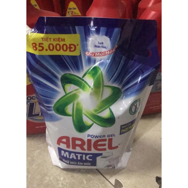 Nước Giặt Ariel Túi 3.25Kg và 3,6kg
