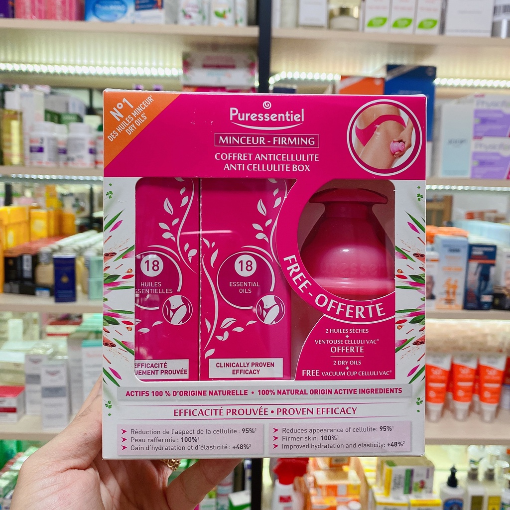Set săn chắc da Puressentiel coffret minceur anti-celluli