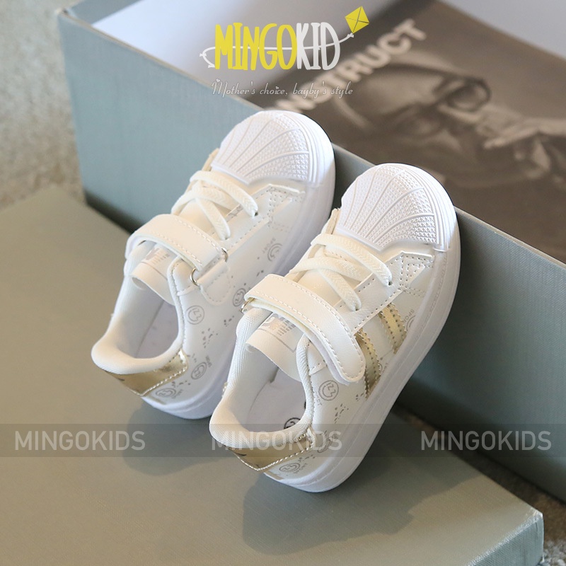 Giày thể thao cho bé trai bé gái Unisex MG-G18 Họa tiết Vàng