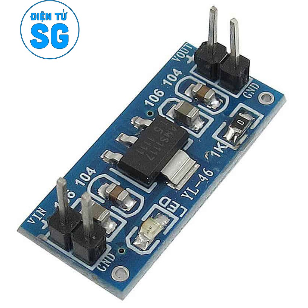 Mạch Giảm Áp 5V AMS1117