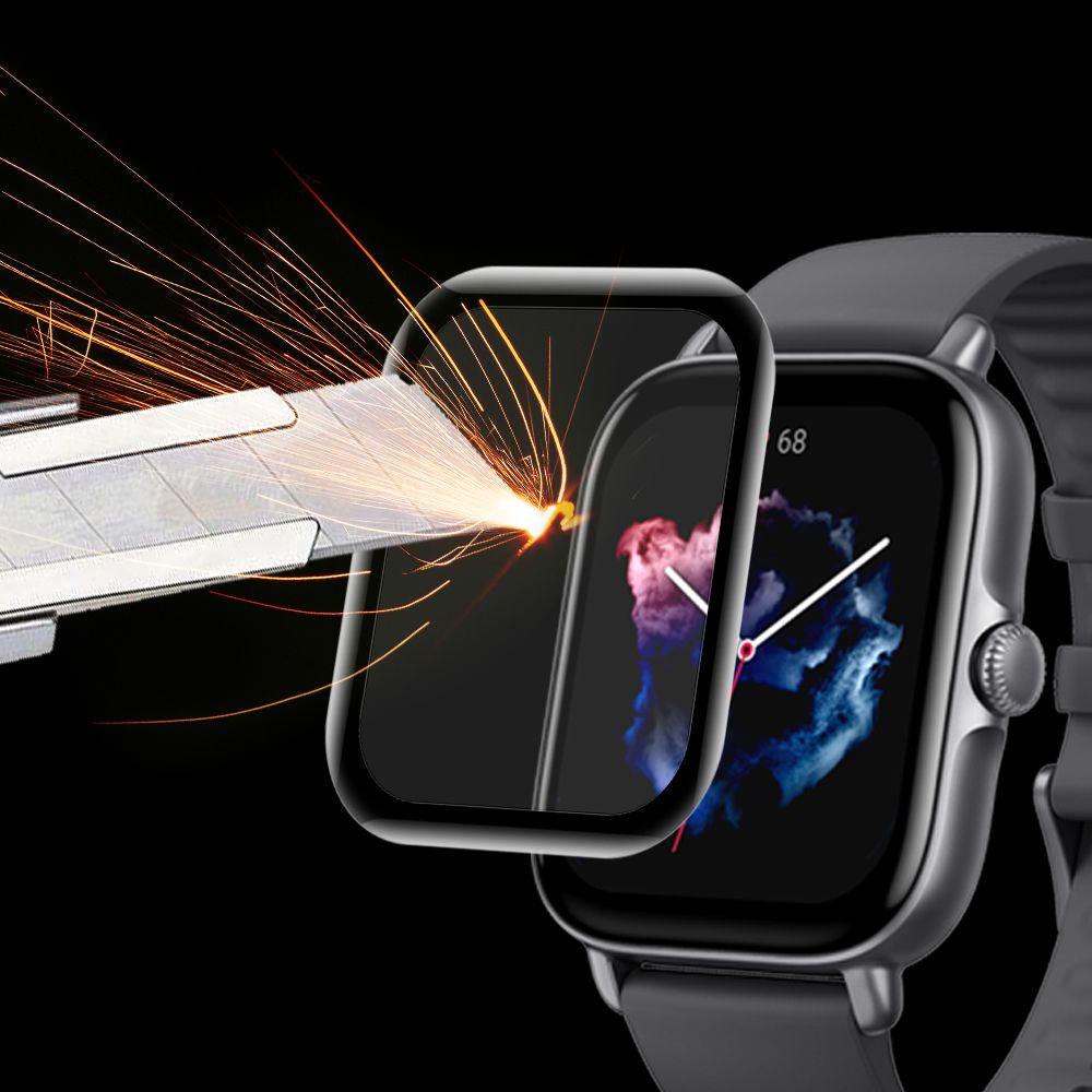 Set 2 Miếng Dán Viền Cong 3D Chuyên Dụng Cho Amazfit GTS 3