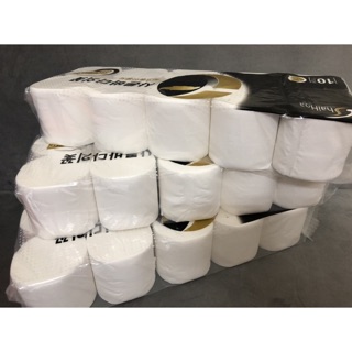 Lốc 10 cuộn giấy vệ sinh không lõi Hải Hoa