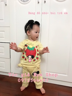 Búi tóc giả cho bé, Búi tóc trẻ em