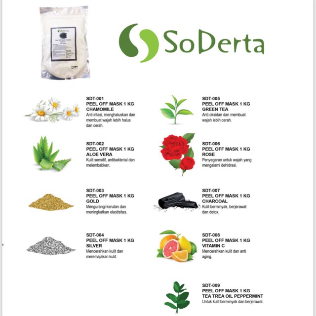 (Hàng Mới Về) Mặt Nạ Soderta Dạng Lột 15 Gr- 30 Gr | BigBuy360 - bigbuy360.vn