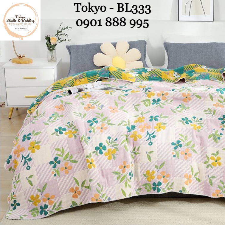 S80_Chăn Xô Organic Cotton Dòng Cao Cấp