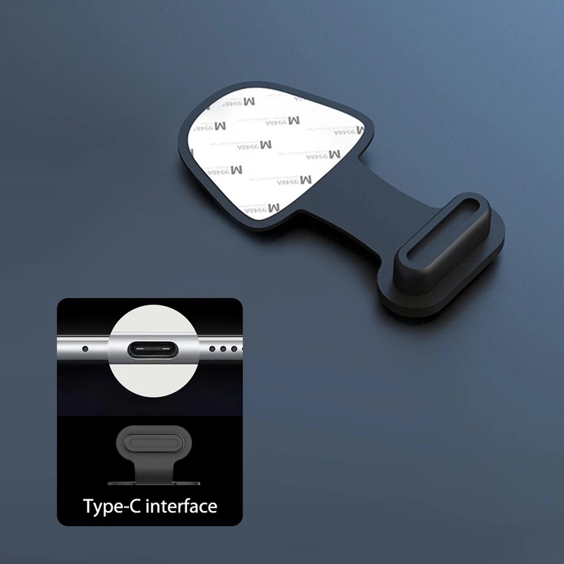 Vỏ Bọc Silicon Chống Bụi Chống Nước Thông Dụng Cho Cổng Sạc Điện Thoại Apple Android Type C