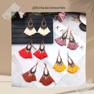Bông Tai Tua Rua - 5 Sợi [CÓ SẴN - HOẢ TỐC]