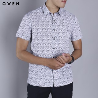 Áo sơmi nam ngắn tay Owen - BA90521N