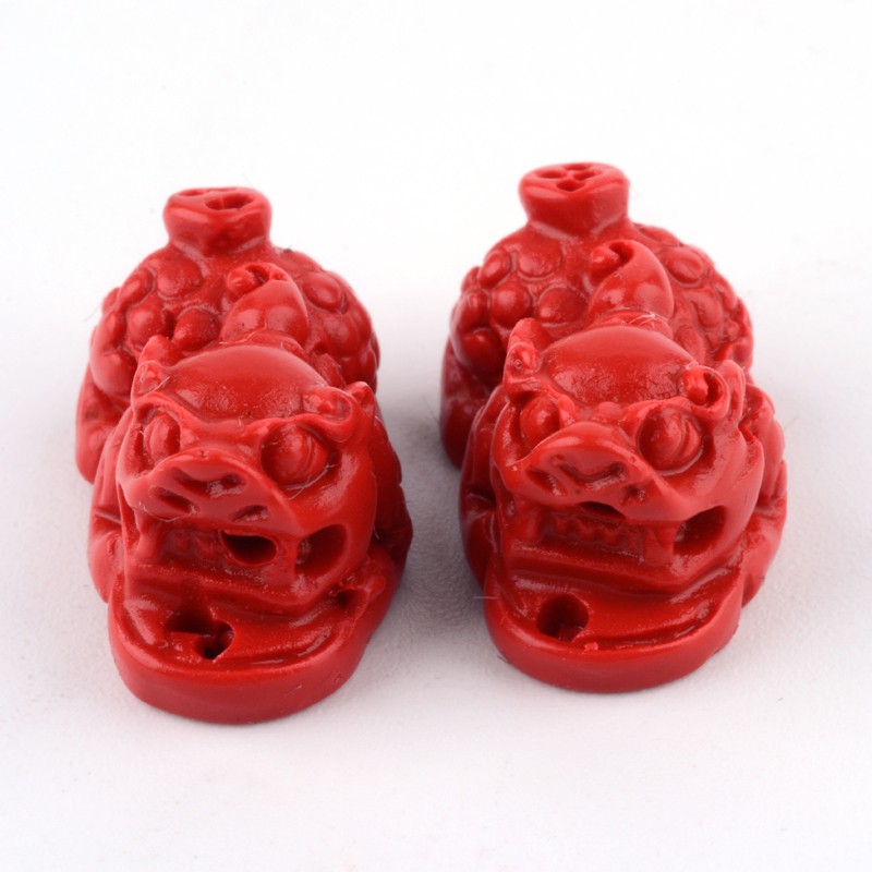 Set 50-100 Hạt Xâu Làm Trang Sức 10x10x8mm: 1.5mm