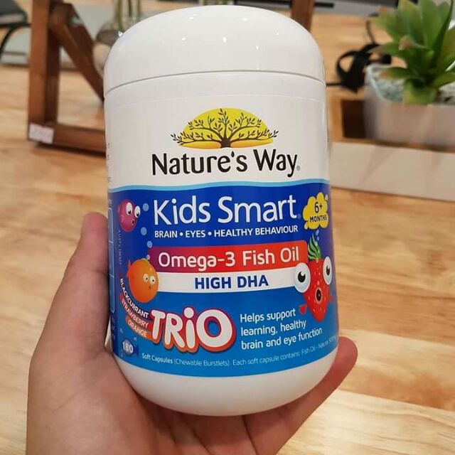 Kẹo dầu cá dha omega3 180 viên