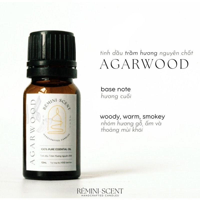 Tinh dầu Trầm Hương nguyên chất 10ml