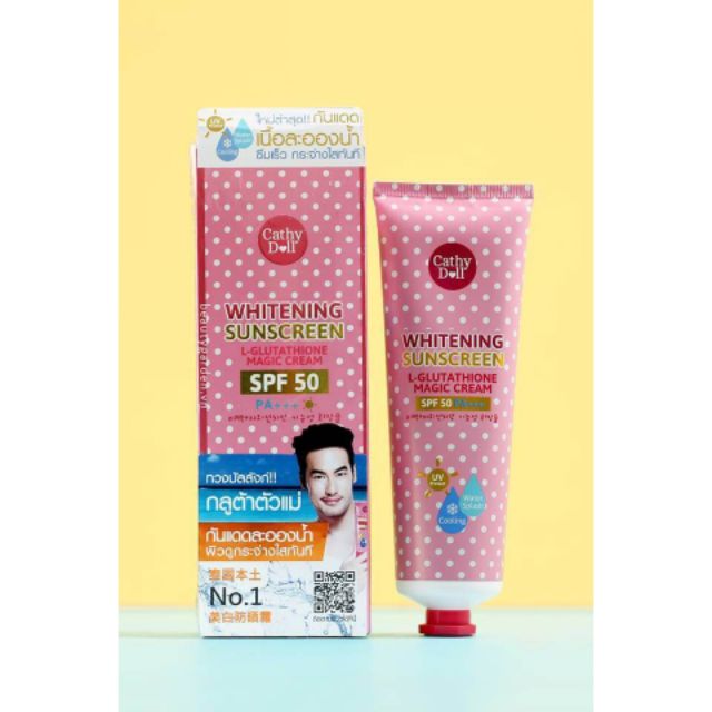 Kem chống nắng Whitening Sunscreen Cathy Doll 138ml