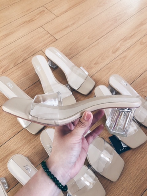 Guốc ZARA quai trong