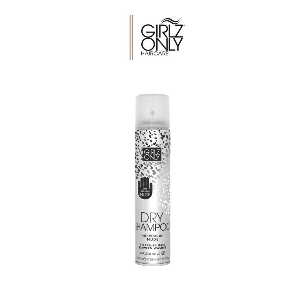 Dầu Gội Khô Girlz Only No Residue Nude 200ml