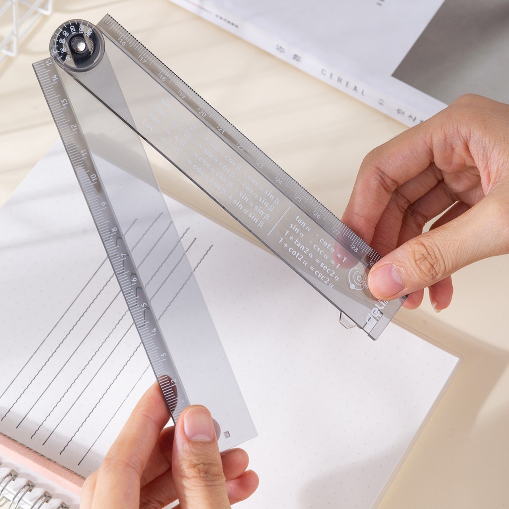 Thước Kẻ Thẳng 30cm Có Thể Gấp Gọn Tiện Dụng Cho Học Sinh/Văn Phòng