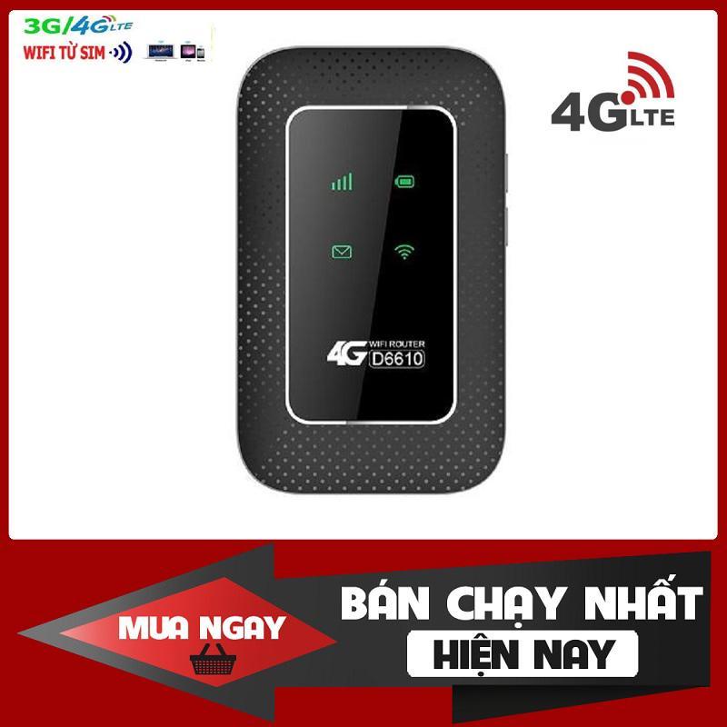 [Mã 159ELSALE hoàn 7% đơn 300K] Hỗ trợ wifi Thiết bị phát Wifi từ sim 4g Viettel D6610 / Bộ phát 4g hàng Chuẩn