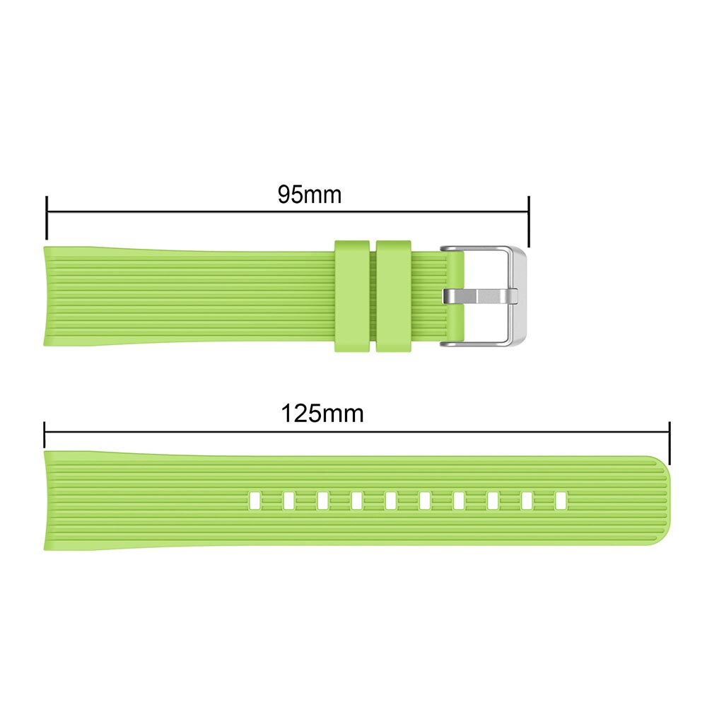 Dây silicon cao cấp thay thế cho đồng hồ thông minh Samsung Galaxy Watch 3 45mm 41mm 22mm 20mm