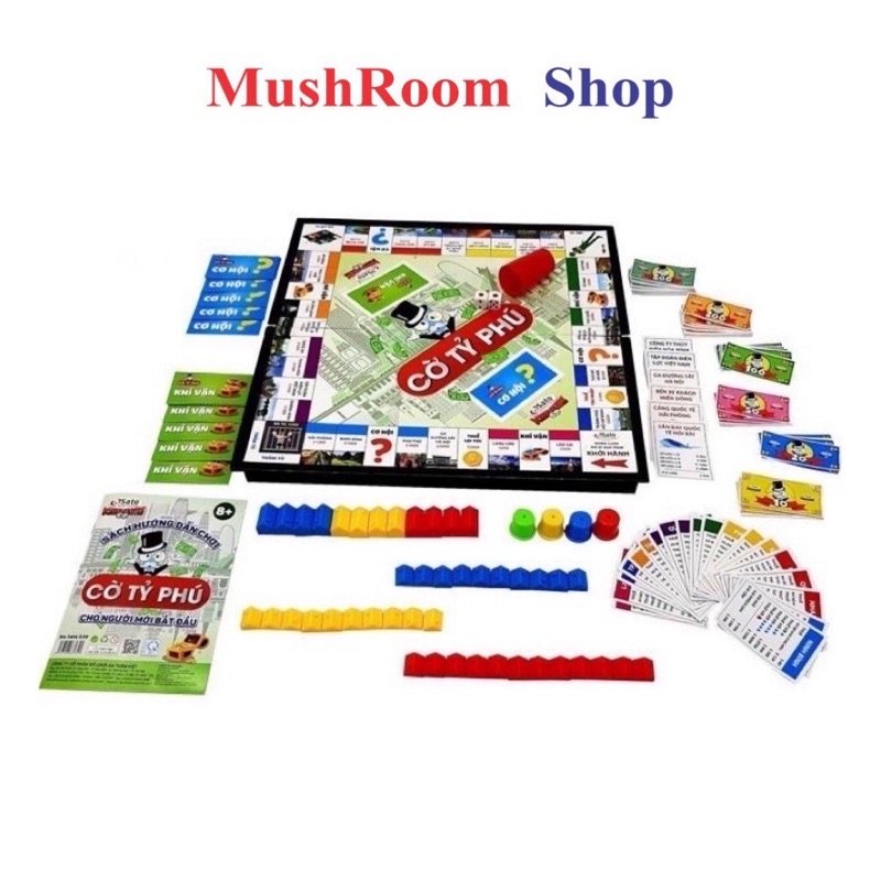 Đồ Chơi Cờ Tỷ Phú Sato Cao Cấp Dành Cho Bé