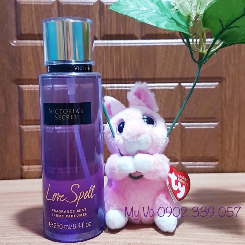 Love Spell Nước hoa Xịt thơm toàn thân Victoria's Secret Victoria Secret Fragrance Mist 250ml