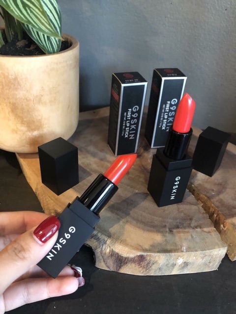 Son thỏi lì G9 skin first liptick hàn quốc