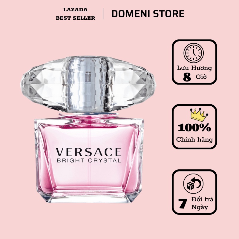 Nước Hoa Nữ Thơm Lâu Verseca Hồng 100ml Hương Thơm Ngọt Ngào, Nhẹ Nhàng, Lưu hương 12h - Nuoc Hoa nu