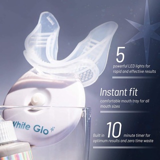 Bộ làm trắng răng White Glo Plus Whitening Kit [Mẫu Mới]
