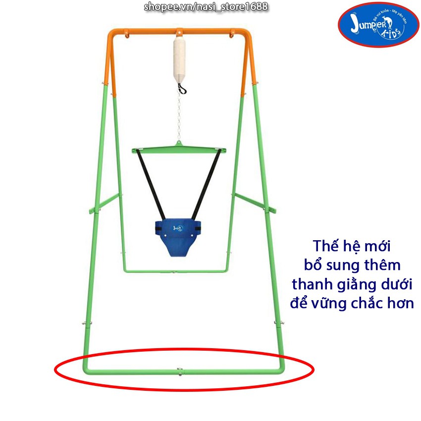 [Voucher Giảm Ngay 50K] xích đu nhún nhảy tập đi cho bé Jumper Kids JPK102 bảo hành chính hãng đến 2 năm
