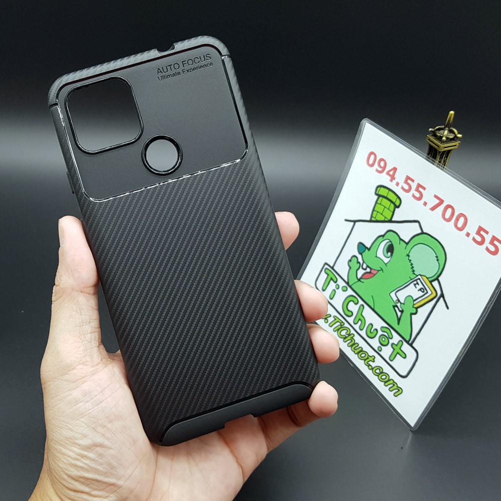 [Loại Tốt] Ốp Lưng Google Pixel 4A 5G AutoFocus Vân 3D Carbon Chống Sốc
