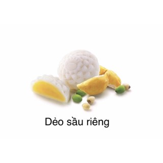 Bánh trung thu Kinh Đô 150g  dòng bánh dẻo đậu xanh hạt sen sầu riêng dùng chay được