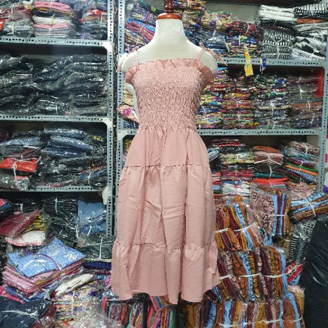 [GIÁ SỐC sỉ =lẻ] Đầm nhún có tay bẹt vai, phom 50kg | BigBuy360 - bigbuy360.vn