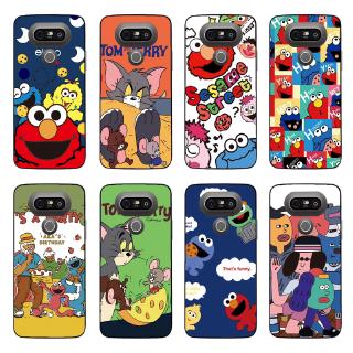 Ốp điện thoại TPU họa tiết Sesame Street dễ thương cho LG G7 G6 G5 G4 G3 G2