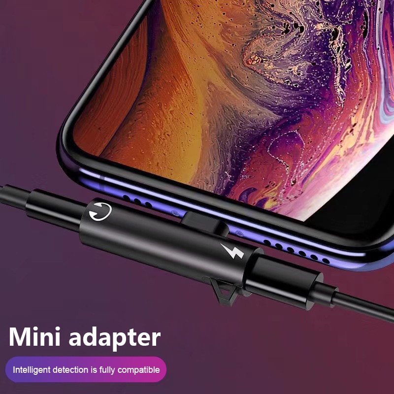 Đầu Chuyển Đổi 2 Trong 1 Type C 3.5mm AUX Sang 3.5mm AUX Cho xiaomi mi 9 8 6 Type-C