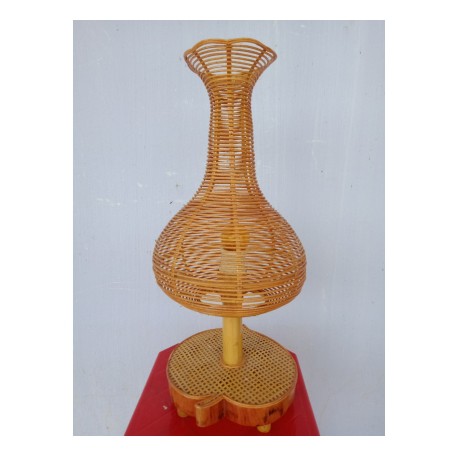 [Mây tre Bao La Huế] Đèn Trang Trí Để Bàn Cao Cấp Bằng Mây Tre