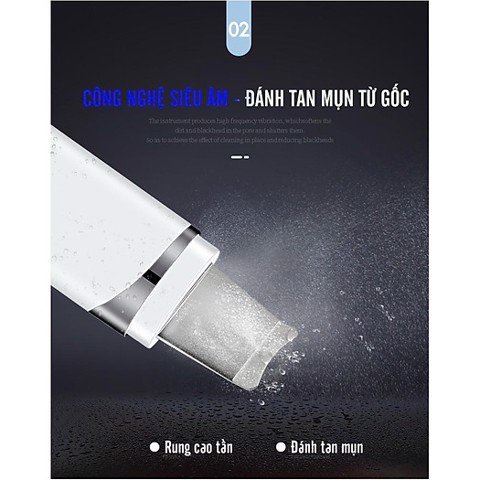 Máy Tẩy Tế Bào Chết Sóng Siêu Âm K.Skin Skin Scrubber Device