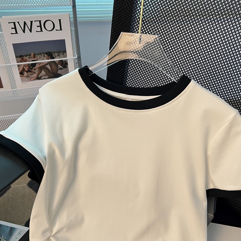NRVP Áo Thun Mỏng Tay Ngắn Phong Cách Hàn Quốc Mới Mùa Hè 2022 Dành Cho Nữ
