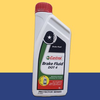Dầu phanh, dầu thắng xe ô tô cao cấp Castrol brake Fluid Dot 4  Lon 1L