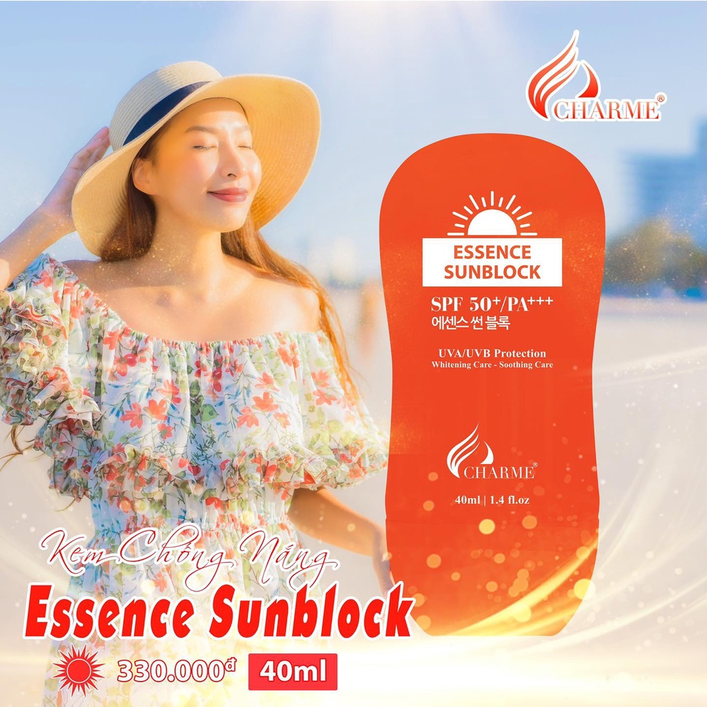 Kem chống nắng Essence Sunblock SPF50+PA+++ - MADE IN KOREA – BẢO VỆ LÀN DA HOÀN HẢO (40ML)