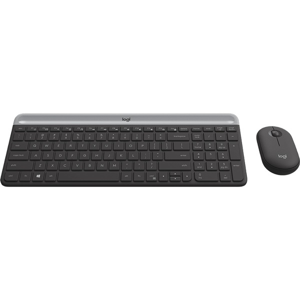 Bộ bàn phím và chuột không dây Logitech MK470 (Màu đen)