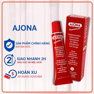 Kem đánh răng Ajona - Kem đánh răng loại bỏ mảng bám [HÀNG Đức]
