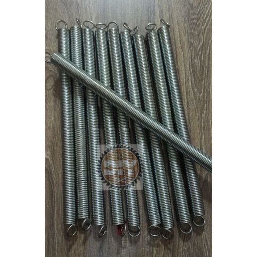 [Giá sỉ ]Lò xo kéo thép mạ trắng 26cm_ MOCDIYshop