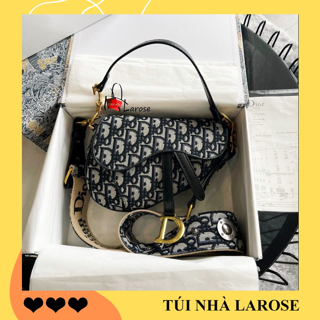 Fullbox - Túi Yên Ngựa Thổ Cẩm xách tay Nữ, đeo chéo Cao Cấp T01087 LAROSE