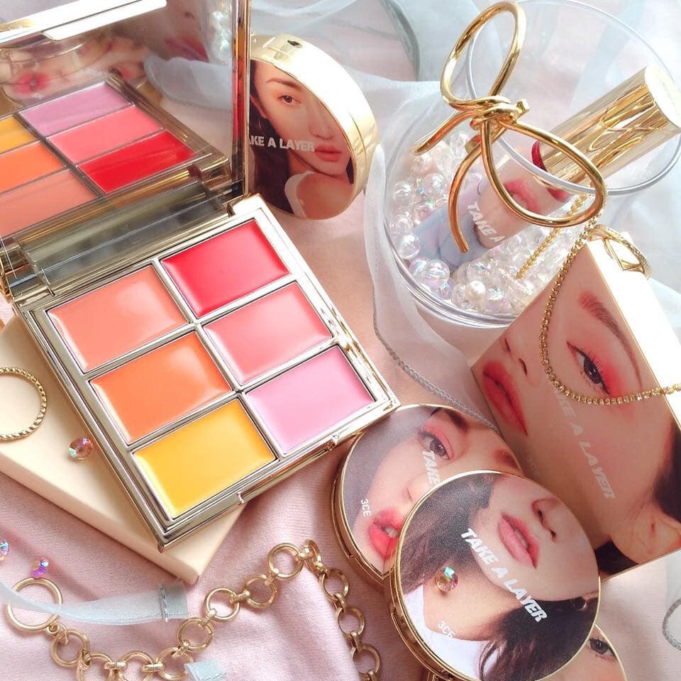 bảng màu kem 3CE MULTI POT PALETTE GOING STEADY