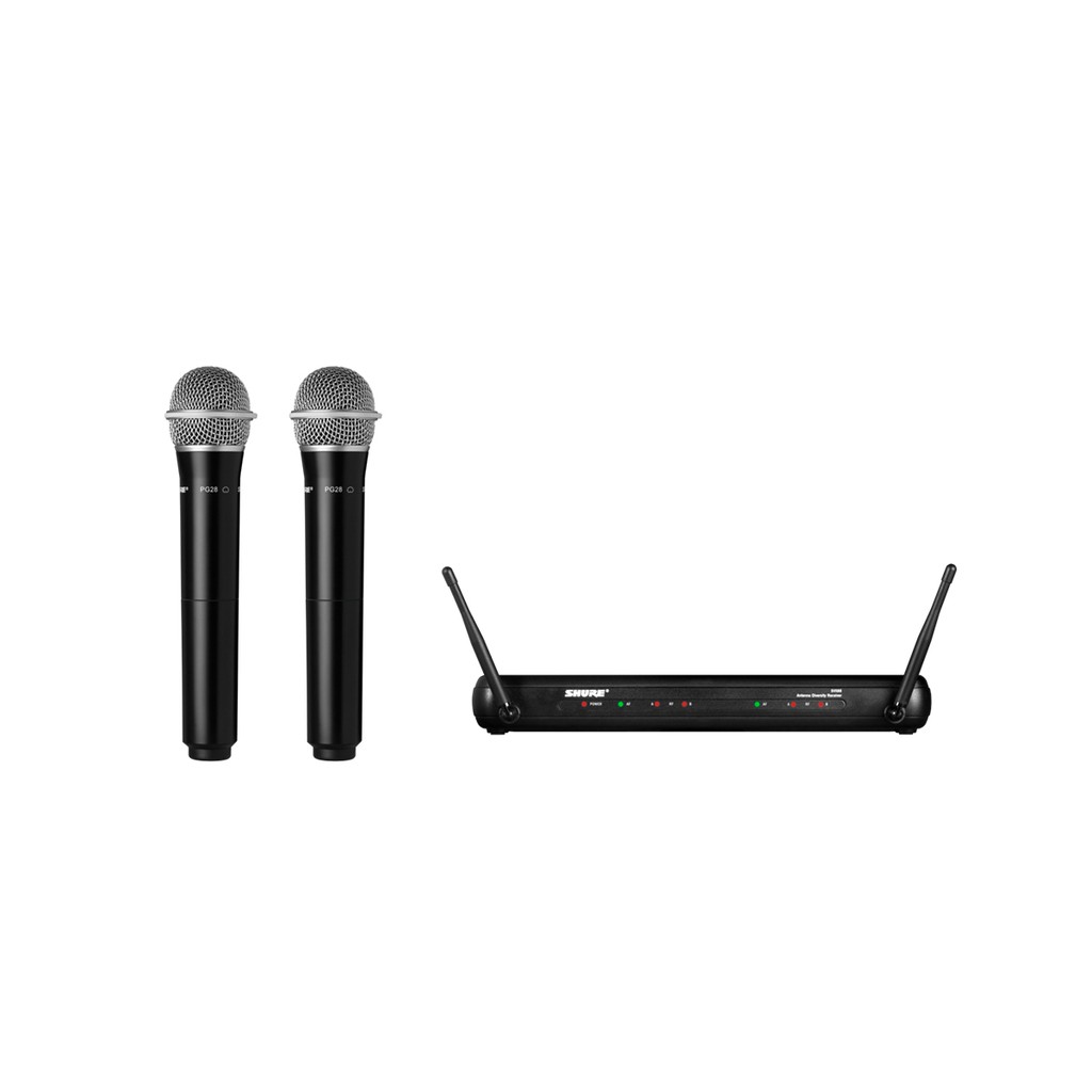 Bộ micro không dây Shure SVX288A/PG28 - J9- Hàng chính hãng - Micro Shure cao cấp cho phòng trà và Karaoke